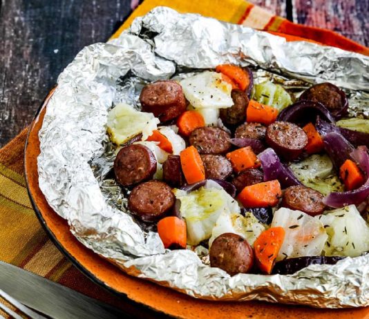 Autumn Tin Foil Dinners