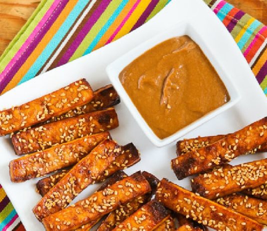 Baked Sesame Tofu Sticks (Video)