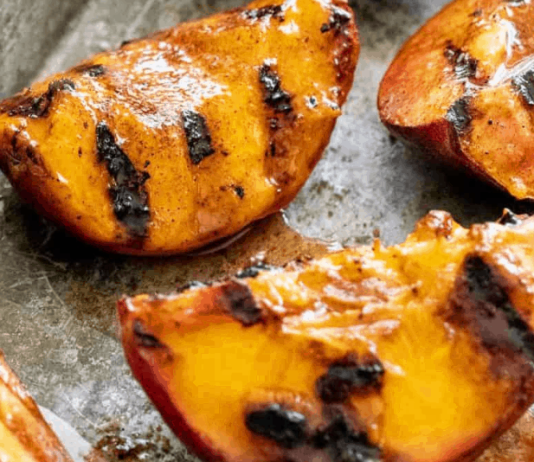 Brown Sugar Grilled Peaches