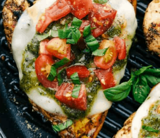 Chicken Margherita (Grill or Stove Top!)