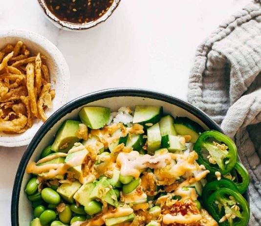 Crunchy Roll Bowls Recipe – Pinch of Yum