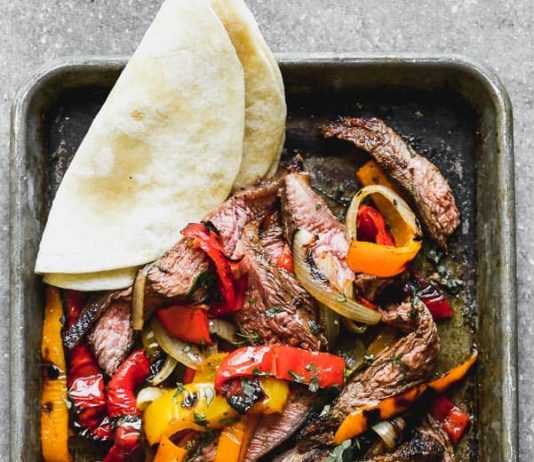 Grilled Steak Fajitas