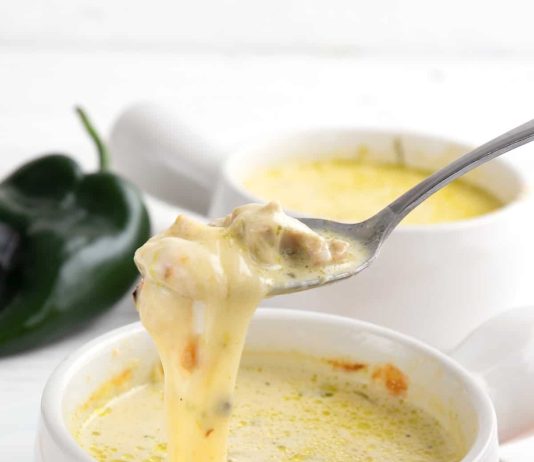 Keto Chile Relleno Chicken Soup