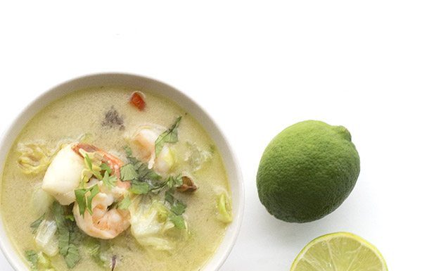 Thai Seafood Chowder and Exploring the Oregon Coast