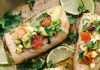Brown Butter Lime Mahi Mahi with Avocado Salsa