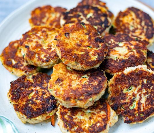 Chicken Rissoles With Hidden Vegetables