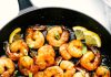 Sticky Honey Garlic Butter Shrimp