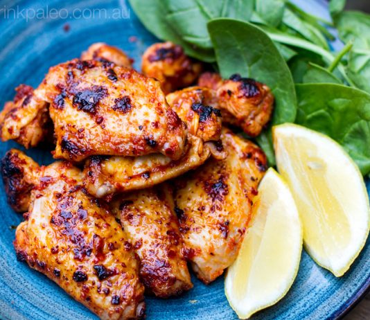 Sticky Portuguese Chicken Wings (Paleo, Whole30, Gluten-Free)