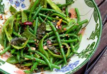 Green Beans with Sage & Almond Burnt Butter