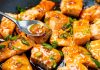 Salmon Bites With Sticky Sweet Chili Soy Glaze