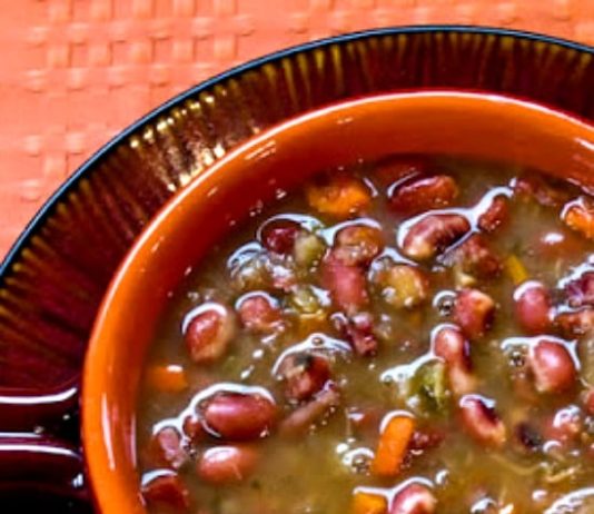 Crockpot Anasazi Bean Soup