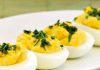 Tarragon-Mustard Deviled Eggs