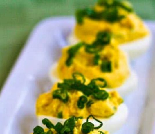 Shrimp Deviled Eggs