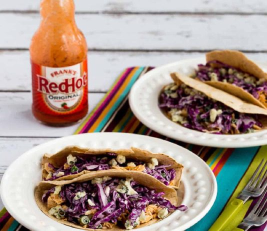 Buffalo Chicken Tacos (Video)