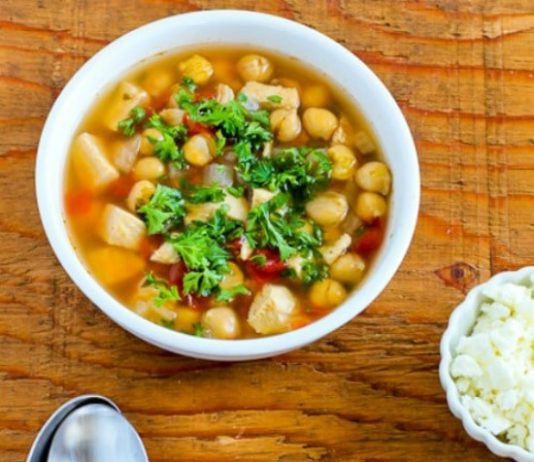 Chicken Chickpea Soup