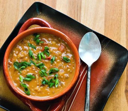 Crockpot Peanut Butter Soup
