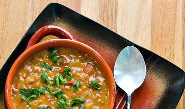 Crockpot Peanut Butter Soup