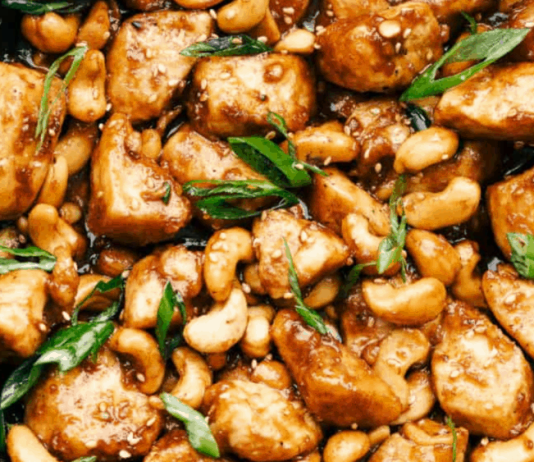 Better than Takeout Cashew Chicken
