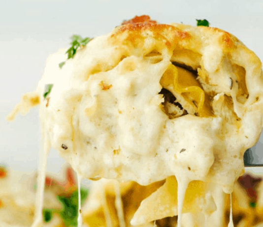 The Best Chicken Alfredo Roll-Ups