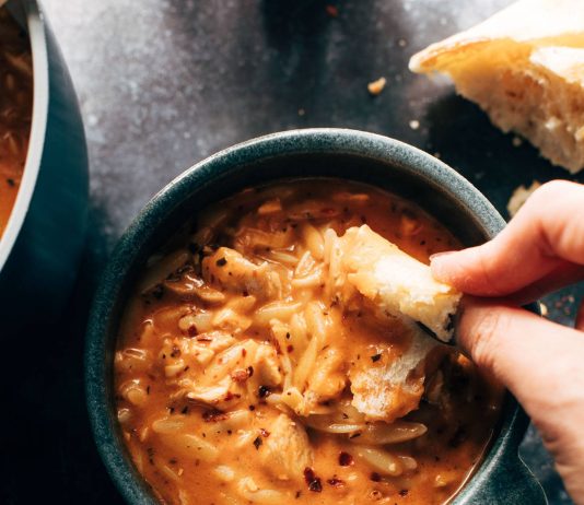 Chicken Orzo Tomato Soup Recipe