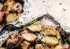 Parmesan Garlic Potato Foil Packets