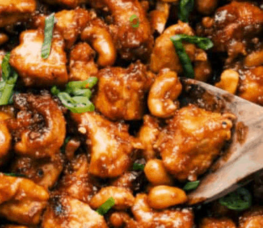 Slow Cooker Cashew Chicken Recipe