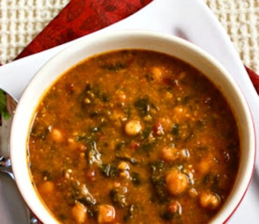 Tomato Chickpea Soup