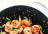 Sticky Sesame Garlic Shrimp