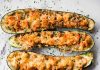 Shrimp Zucchini Boats