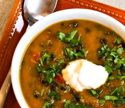 Butternut Squash Black Bean Soup