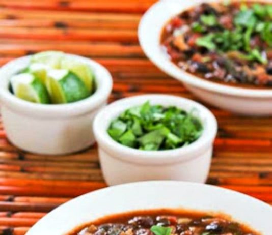 Black Bean and Rice Soup