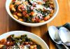 Slow Cooker Stew with Sausage, Beans, and Kale