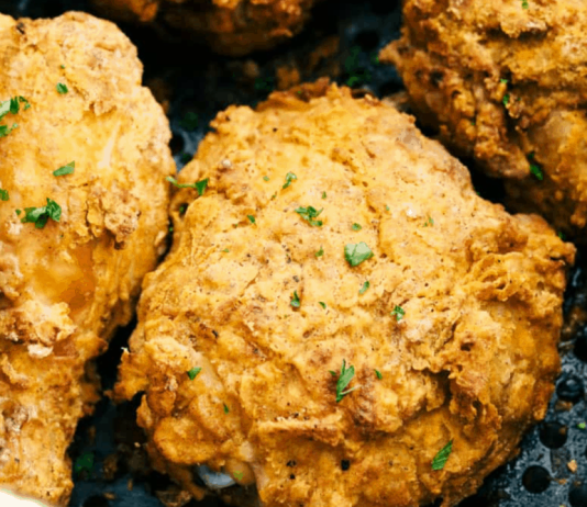 Crispy Air Fryer “Fried” Chicken