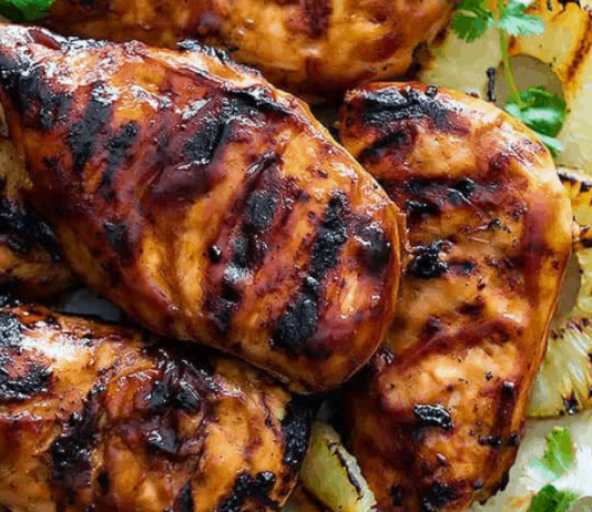 Grilled Hawaiian BBQ Chicken