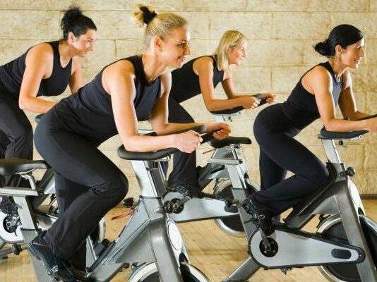 How many calories are burned in spinning?