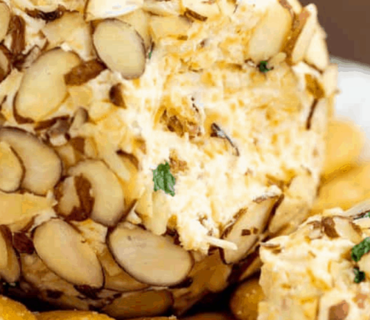 Smoky Bacon Cheddar Cheese Ball