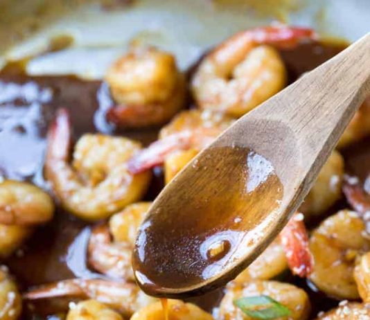 Easy Teriyaki Shrimp