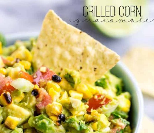 Grilled Corn Guacamole