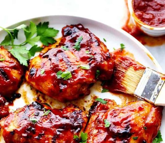 Honey Chipotle BBQ Chicken