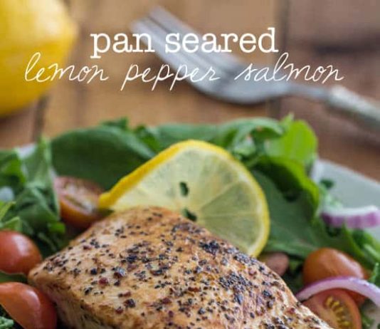Pan Seared Lemon Pepper Salmon