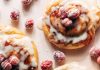 Cream Cheese Danishes with Sugared Cranberries and Butter Glaze Recipe