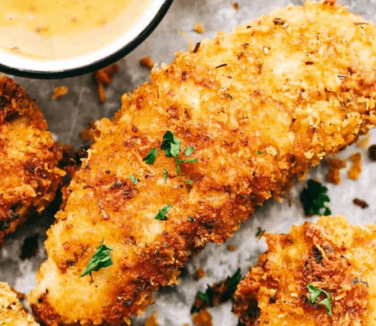 Garlic Parmesan Chicken Tenders Recipe