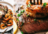 Skillet Garlic Butter Steak and Shrimp