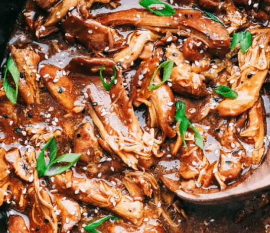 Slow Cooker Honey Garlic Chicken Recipe