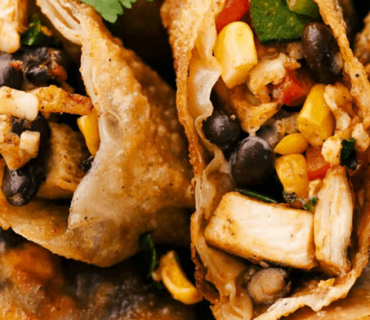 The Best Southwest Chicken Egg Rolls