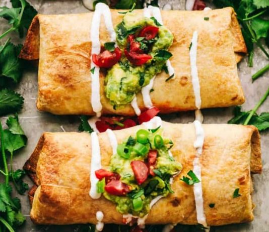 Homemade Chimichanga Recipe – Chicken or Beef!