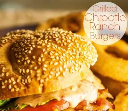 Grilled Chipotle Ranch Burgers