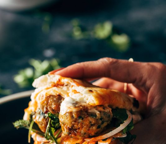 Ginger Chicken Meatball Sandos Recipe