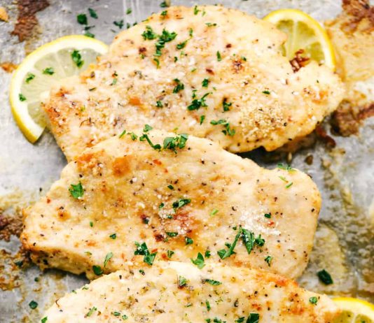 Baked Parmesan Garlic Chicken Breast Recipe