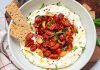 Whipped Feta With Roasted Tomatoes & Garlic